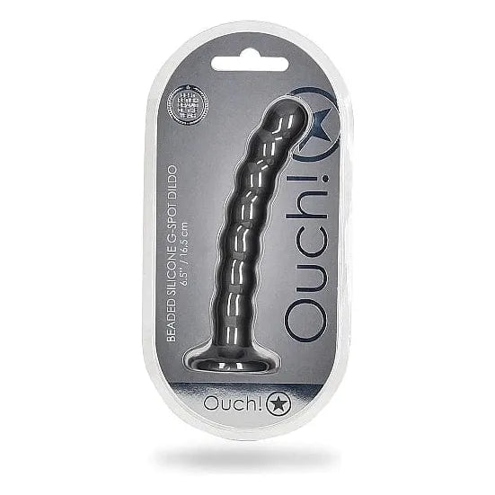Dildo Perlé - Ouch! - Beaded G-Spot Dildo - 6.5 Pouces Ouch! Sensations plus