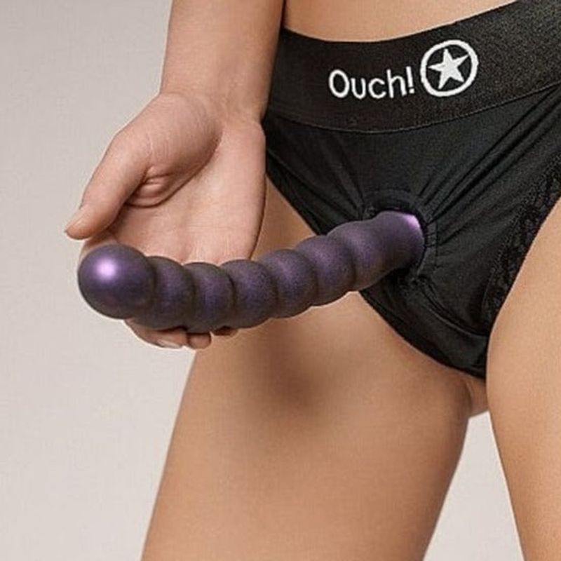 Dildo Perlé - Ouch! - Beaded G-Spot Dildo - 6.5 Pouces Ouch! Sensations plus