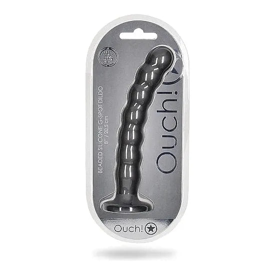 Dildo Perlé - Ouch! - Beaded G-Spot Dildo - 8 Pouces Ouch! Sensations plus