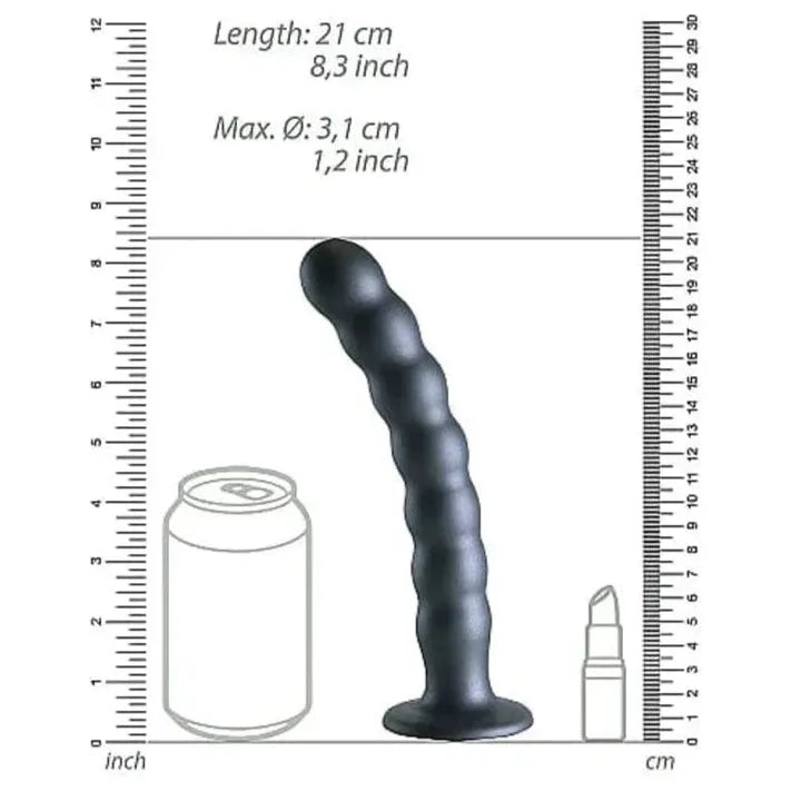 Dildo Perlé - Ouch! - Beaded G-Spot Dildo - 8 Pouces Ouch! Sensations plus