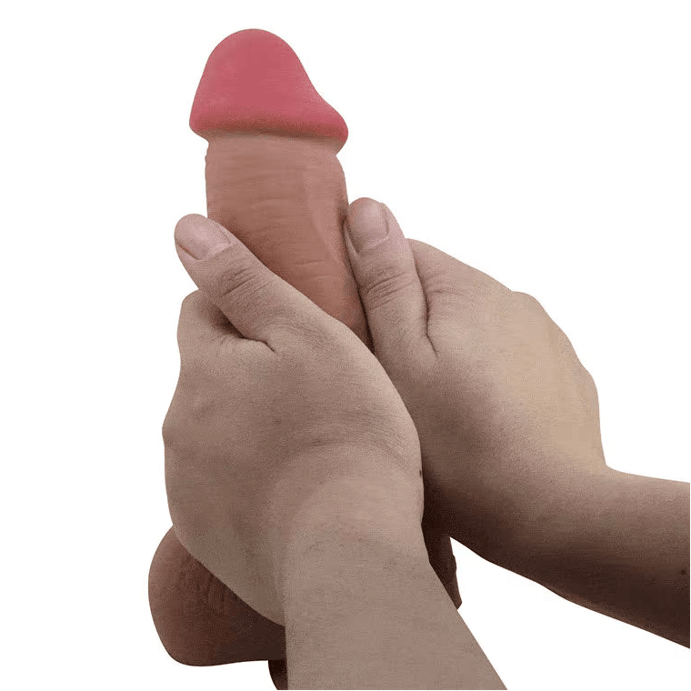 Dildo Réaliste Articulé - Pretty Love Creel 20.5 cm | Texture Effet Peau & Squelette Flexible Pretty Love Sensations plus