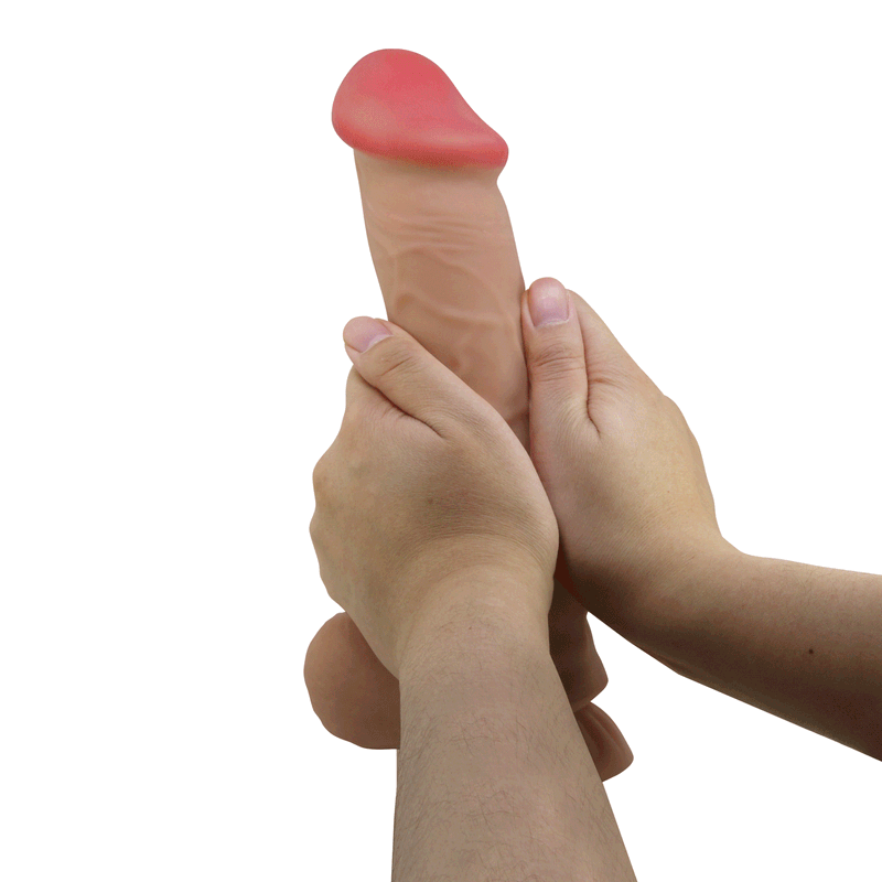 Dildo Réaliste Articulé XXL - Pretty Love Mendel 26cm | Ventouse Pretty Love Sensations plus