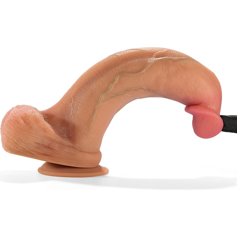 Dildo Réaliste avec Testicules – Adore U Alexander 7" | Silicone Double Densité Adore U dildos Sensations plus