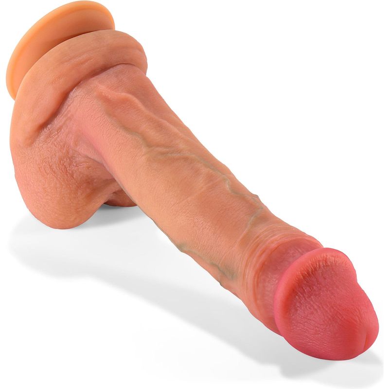 Dildo Réaliste avec Testicules – Adore U Michael 6" | Silicone Double Densité Adore U dildos Sensations plus