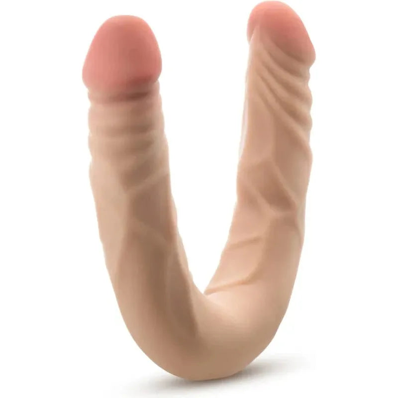Dildo Réaliste Double-Extrémité Flexible - Dr. Skin Plus | Double Dong 14" Blush Novelties Sensations plus