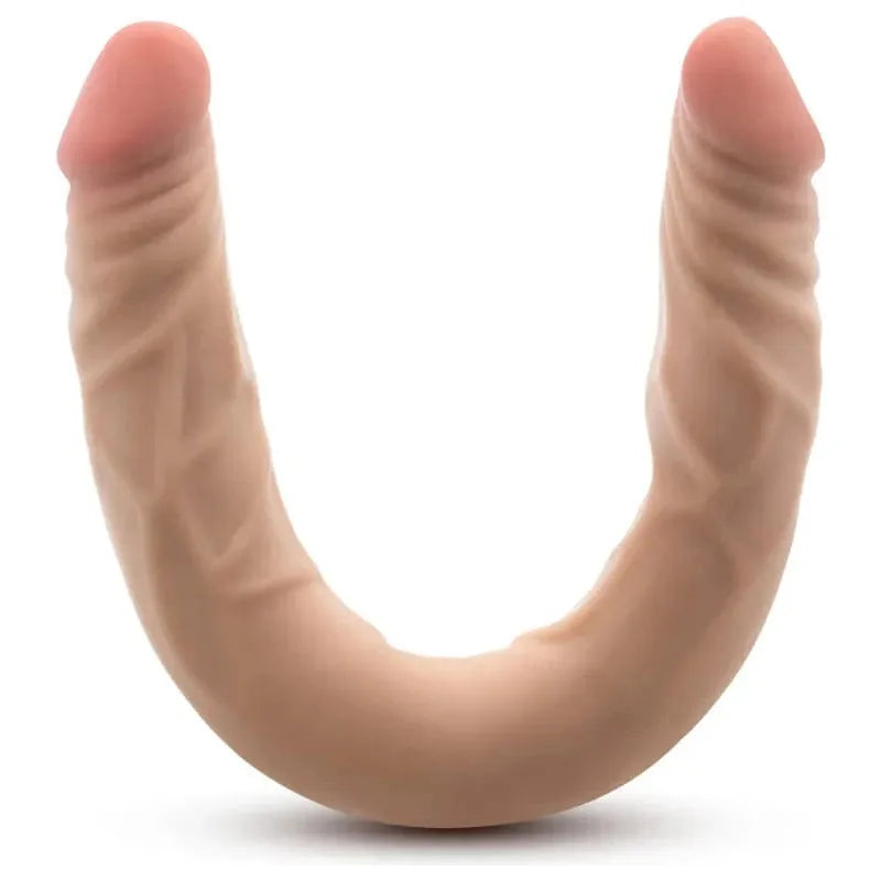 Dildo Réaliste Double-Extrémité Flexible - Dr. Skin Plus | Double Dong 14" Blush Novelties Sensations plus