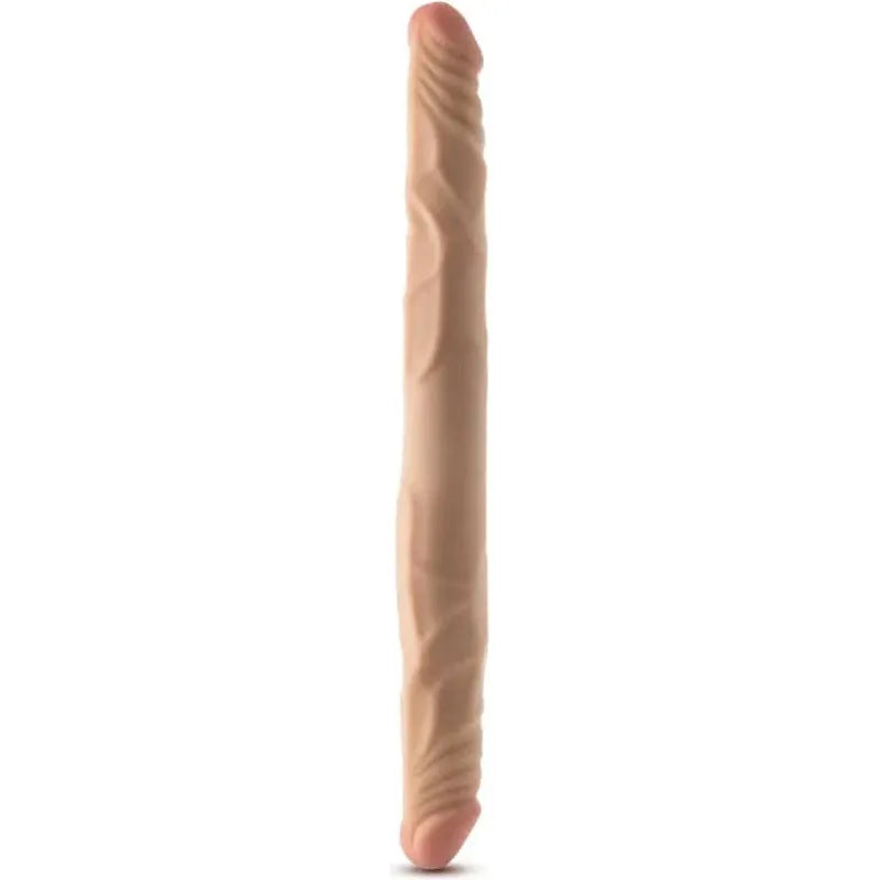 Dildo Réaliste Double-Extrémité Flexible - Dr. Skin Plus | Double Dong 14" Blush Novelties Sensations plus
