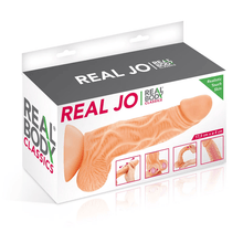 Dildo Réaliste, Prépuce & Ventouse - Real Jo 17,5cm | Real Body Real Body Sensations plus