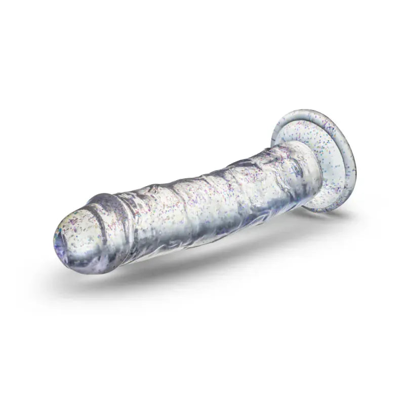 Dildo Realiste & Ventouse - Naturally Yours Gala | 6 po Clair Scintillant & Harnais Compatible Blush Novelties Sensations plus