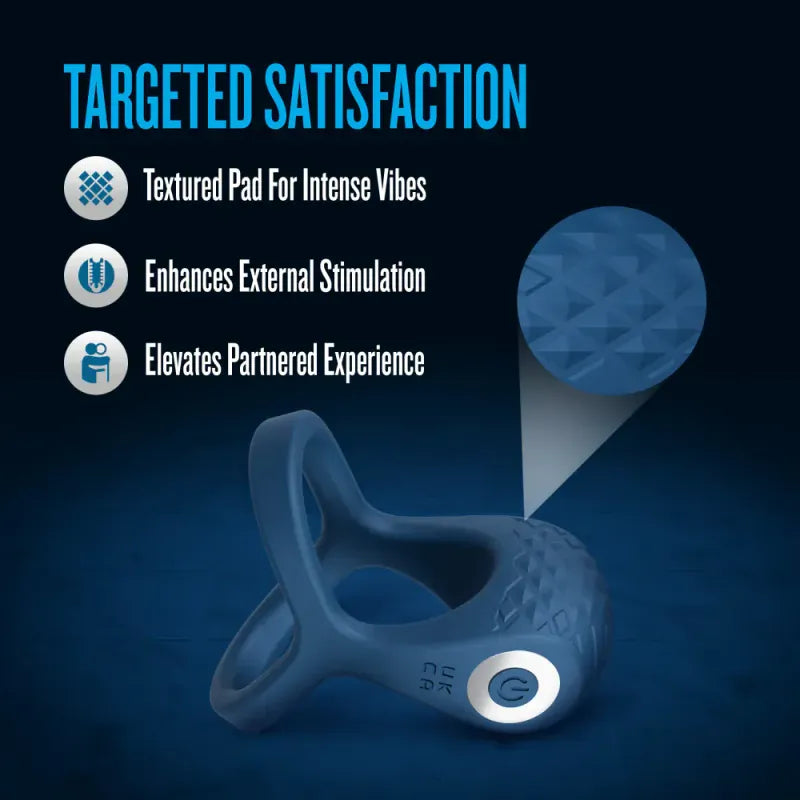 Double Anneau Vibrant - Performance Plus Dual Flex Pro | Anneau Pénien & Testiculaire Blush Novelties Sensations plus