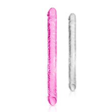 Double Dildo Flexible - Pure Jelly 44 cm | Réaliste & Idéal pour Double Pénétration Pure Jelly Sensations plus