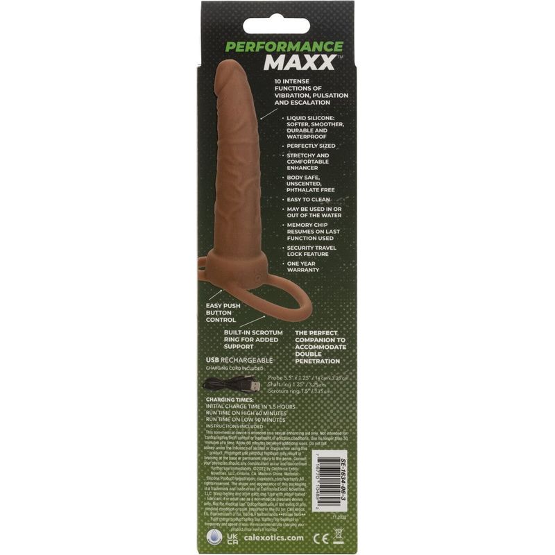 Double Pénétration - Performance Maxx - Rechargeable Dual Penetrator CalExotics Sensations plus
