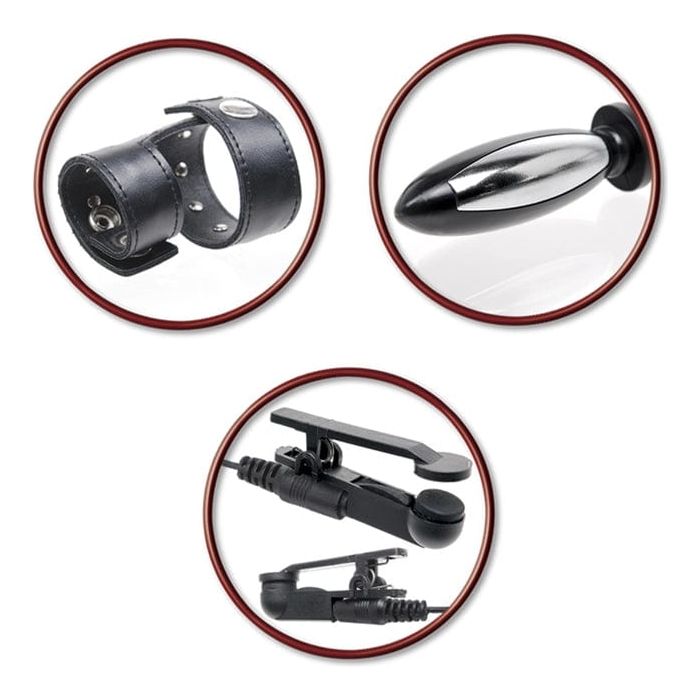 Électrostimulation - Fetish Fantasy Series - Deluxe Travel Kit Fetish Fantasy Series - Pipedream Sensations plus