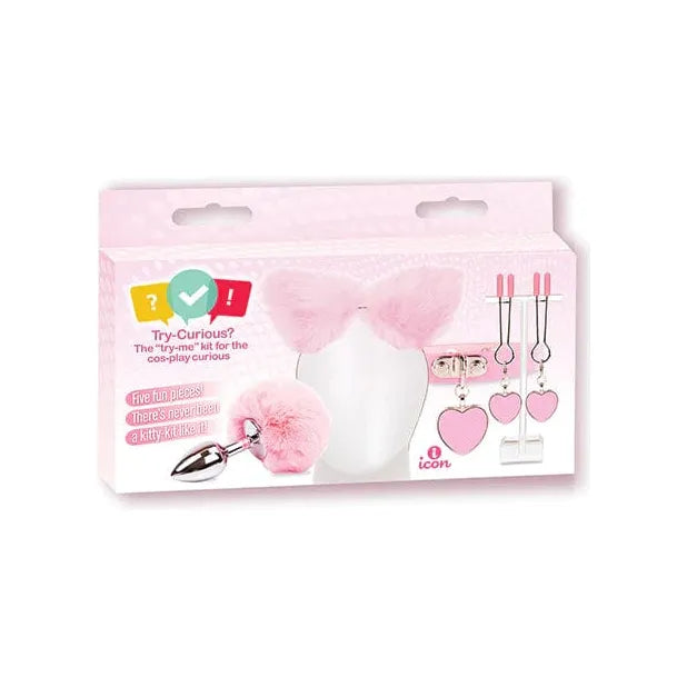 Ensemble d'accessoires - IconBrands - Try Curious Kitty Kit Icon brands Sensations plus
