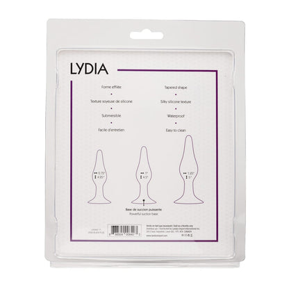 Ensemble de 3 Plugs Anaux avec Ventouse - Lydia | Adore U Adore U - Anal Sensations plus
