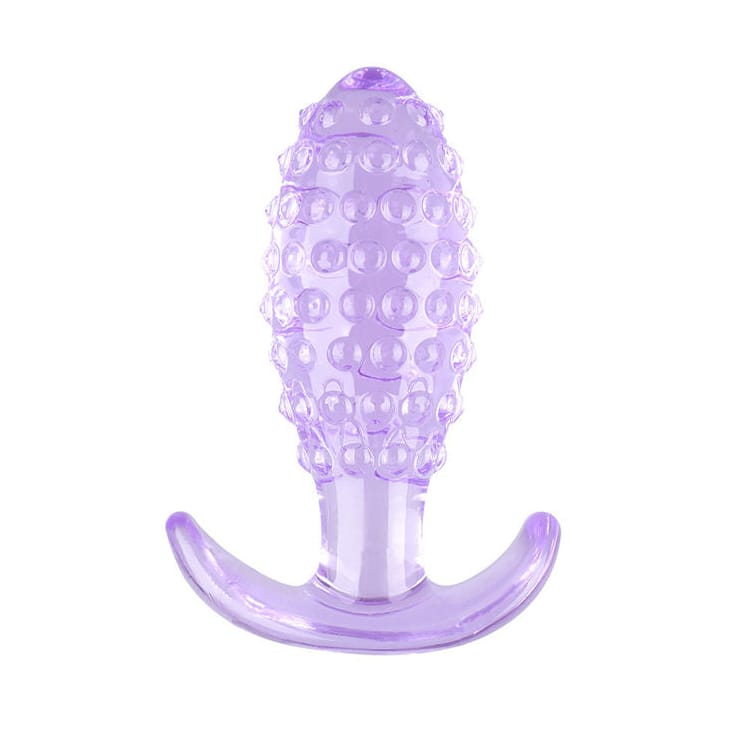 Ensemble de 3 Plugs Anaux - Crystal Ballers | Flexible & Texturé Wet Dreams Sensations plus