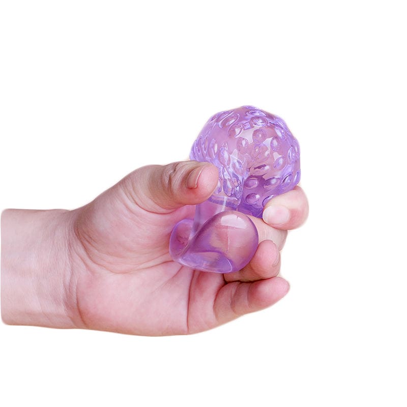 Ensemble de 3 Plugs Anaux - Crystal Ballers | Flexible & Texturé Wet Dreams Sensations plus