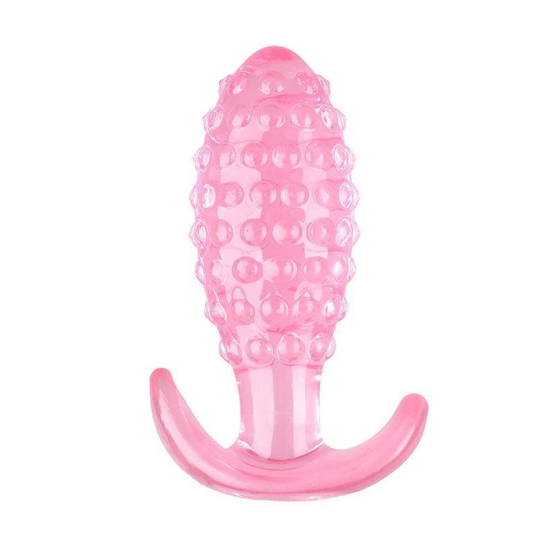 Ensemble de 3 Plugs Anaux - Crystal Ballers | Flexible & Texturé Wet Dreams Sensations plus