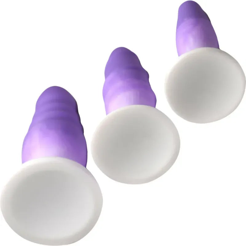 Ensemble de 3 Plugs Anaux - Simply Sweet | Texturé en Silicone Simply Sweet Sensations plus