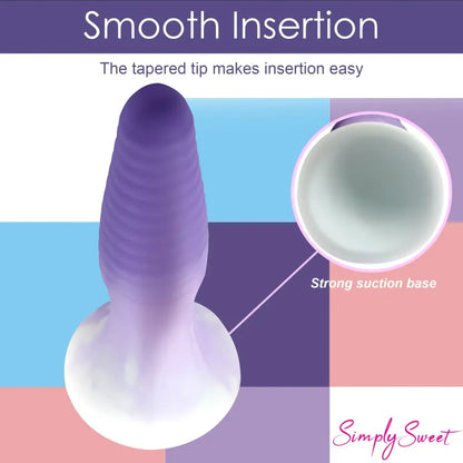 Ensemble de 3 Plugs Anaux - Simply Sweet | Texturé en Silicone Simply Sweet Sensations plus