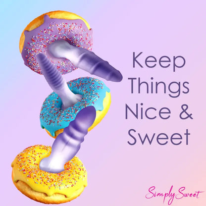 Ensemble de 3 Plugs Anaux - Simply Sweet | Texturé en Silicone Simply Sweet Sensations plus
