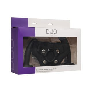Ensemble de Dildos & Harnais Vibrant - Harness Kit | Adore U Duo Adore U DUO Sensations plus