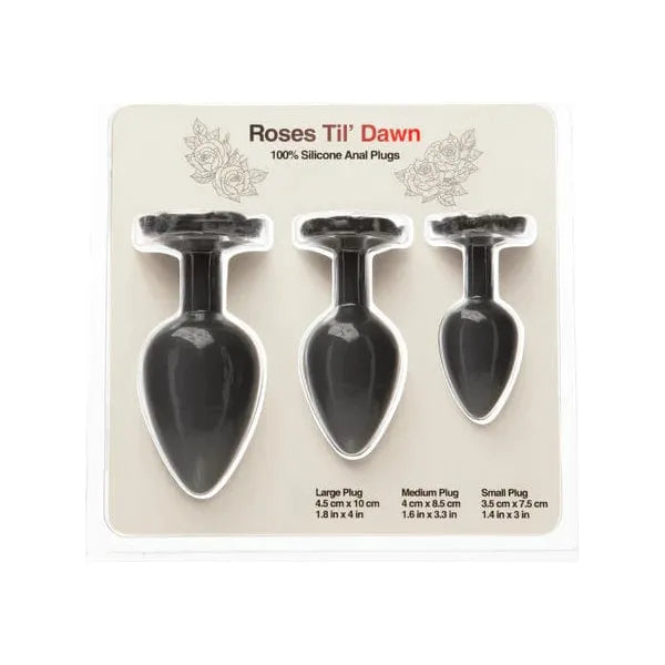 Ensemble de Plug Anal - Lux Active - Roses Til’ Dawn LUX active Sensations plus