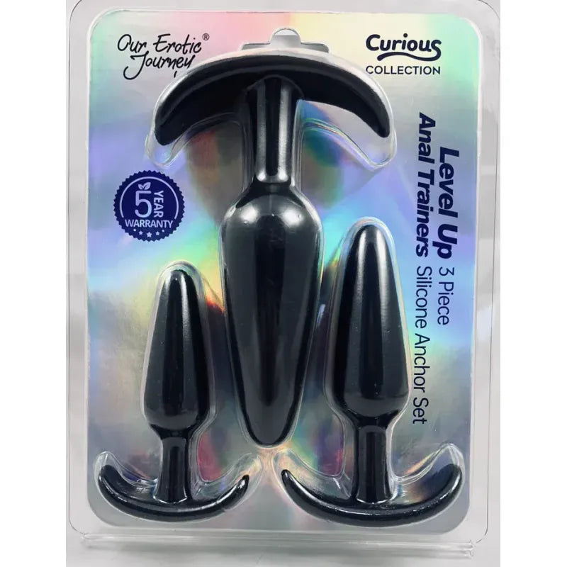 Ensemble de Plugs Anals - Level Up Anchor | Our Erotic Journey Our Erotic Journey Sensations plus