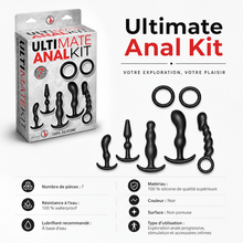 Ensemble de Plugs Anaux - Ultimate Anal Kit | 7 Pièces en Silicone Nasstoys Sensations plus