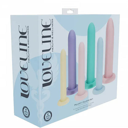 Ensemble de six dilatateurs - Pelvifit | Silicone Médical, Confort, Santé &  Bien-Être Féminin Loveline Sensations plus