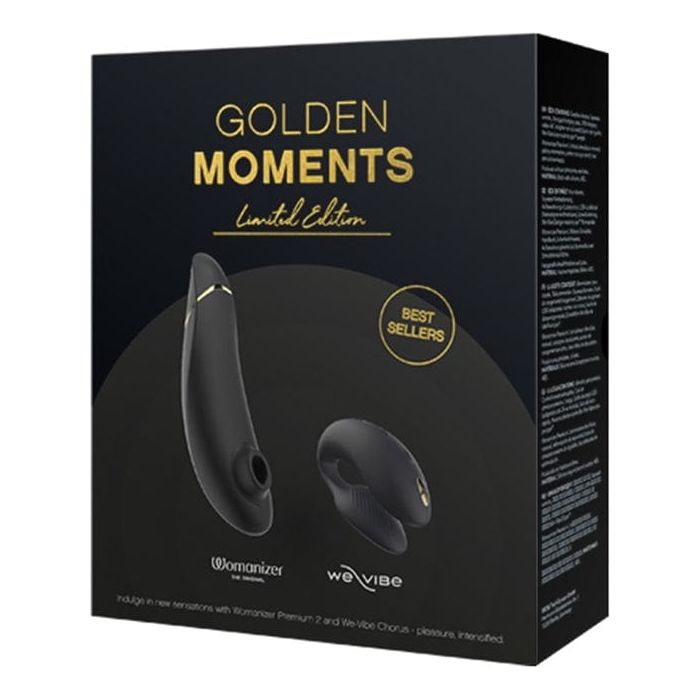 Ensemble de Vibrateur - Womanizer - Golden Moments X Limited Edition Womanizer Sensations plus