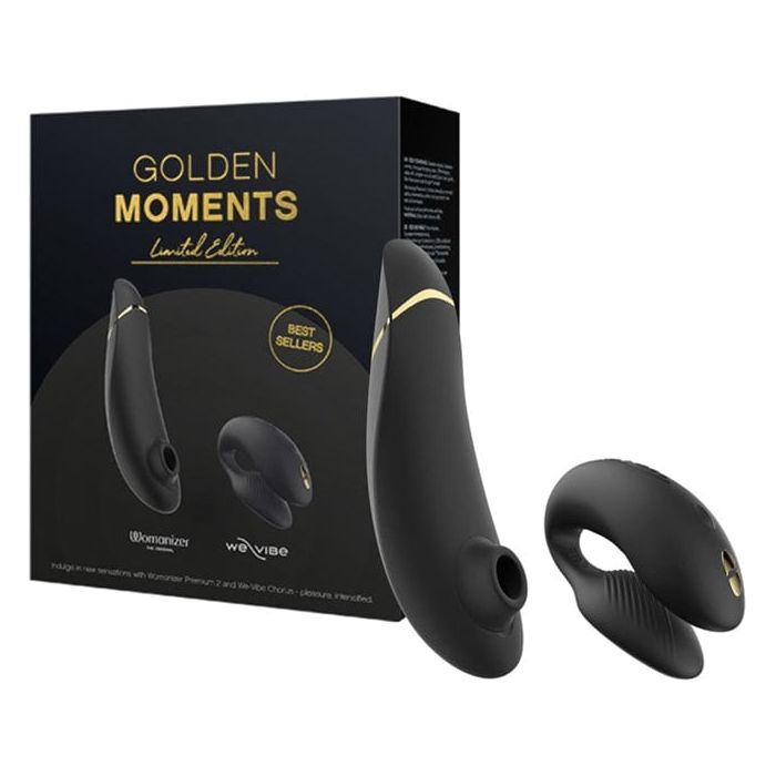 Ensemble de Vibrateur - Womanizer - Golden Moments X Limited Edition Womanizer Sensations plus