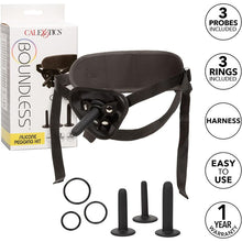 Ensemble Harnais & 3 Sondes - Silicone Pegging Kit | Boundless Calexotics Sensations plus