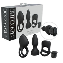 Ensemble Vibrant 3-en-1 - Loveline Pleasure Kit | 10 Modes & 3 Sleeves Interchangeables Loveline Sensations plus