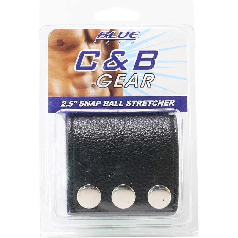 Étireur de testicules Snap Ball Stretcher de 2,5 pouces BlueLine Men Sensations plus
