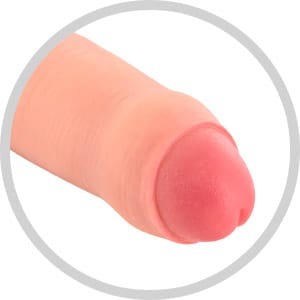 Extension à Pénis - Real Body Biggy | Gaine avec Prépuce 16 cm Real Body Sensations plus