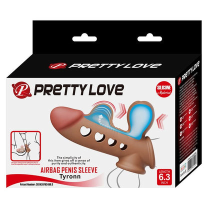 Extension à Pénis & Testicules - Pretty Love Tyronn | Gonflable & Volume Amplifié Pretty Love Sensations plus