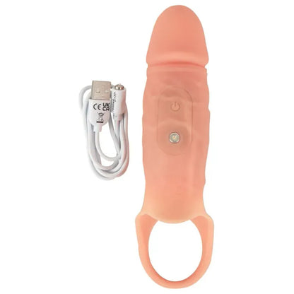 Extension à Pénis Vibrant - RealSleeve Close | Stimulation Point G & Soutien l'Érection Realistixxx Sensations plus