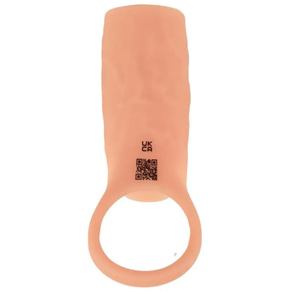 Extension à Pénis Vibrant - RealSleeve Open | Soutient l’Érection & Stimule le Point G Realistixxx Sensations plus