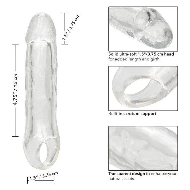 Extension - Performance Maxx - Maxx Clear Extension 6.5" CalExotics Sensations plus