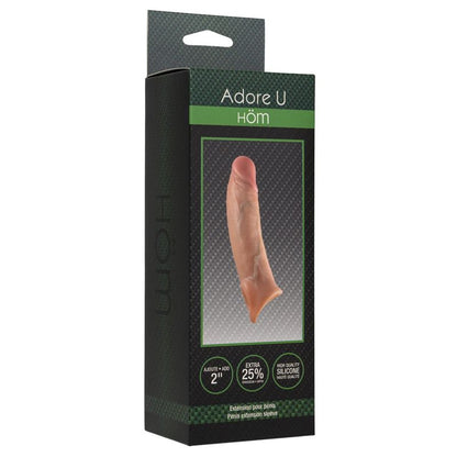 Extension pour Pénis - Gaine Pénienne Réaliste Medium | Adore U Höm Adore U Höm Sensations plus
