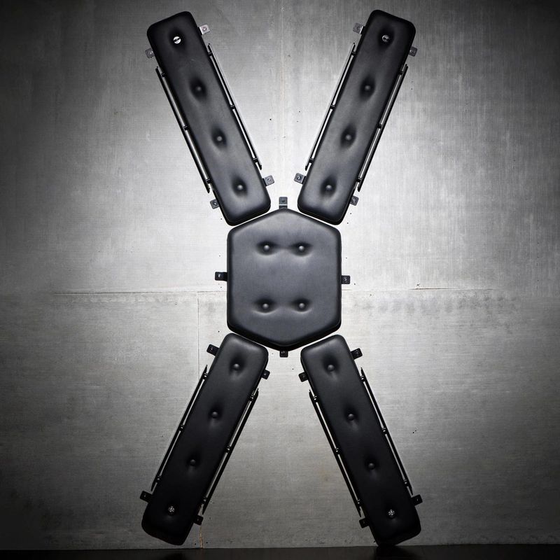 Fetish - Master Series - Croix de Maître Saint-André Master Series Sensations plus