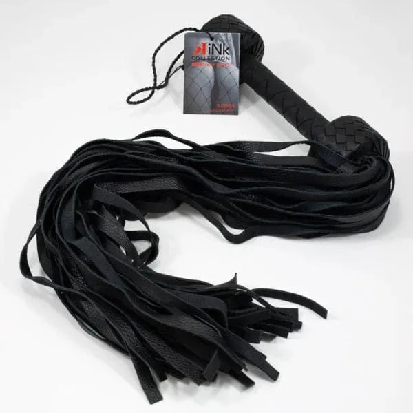 Fouet Suédé Noir – Kink Collection | Accessoire BDSM Haut de Gamme Kink - TW Trade Sensations plus