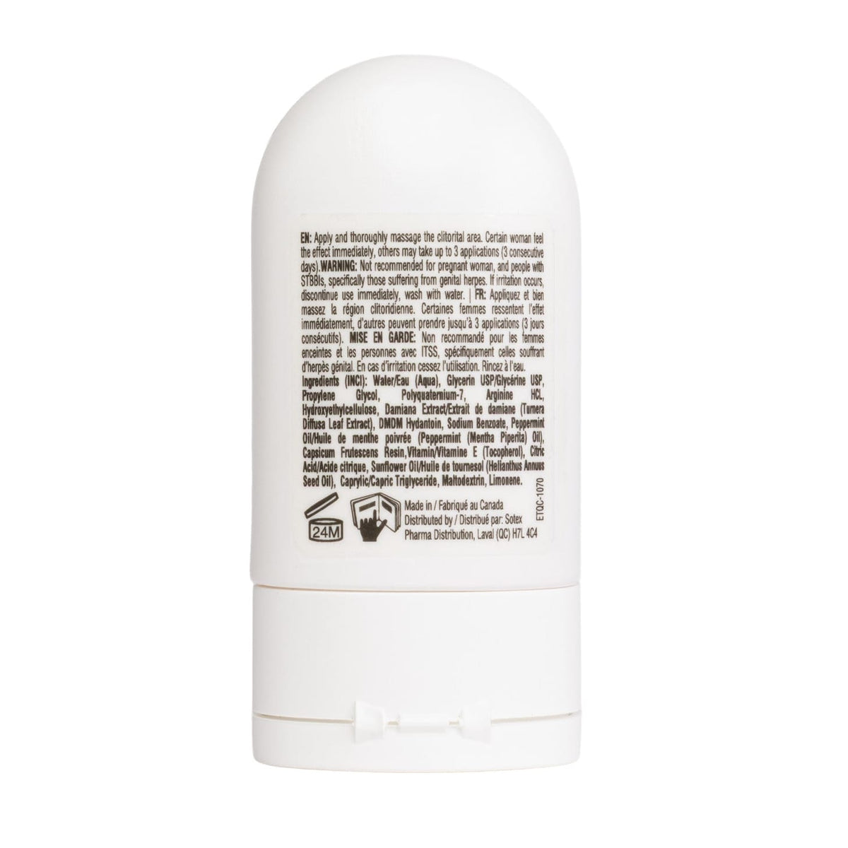 Gel Intensifiant Clitoridien - Effet Chaud-Froid | Floravi Floravi Sensations plus