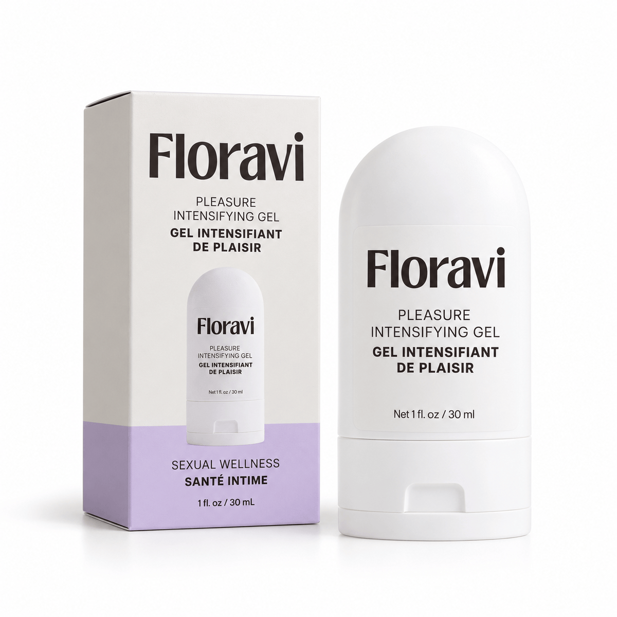 Gel Intensifiant Clitoridien - Effet Chaud-Froid | Floravi Floravi Sensations plus