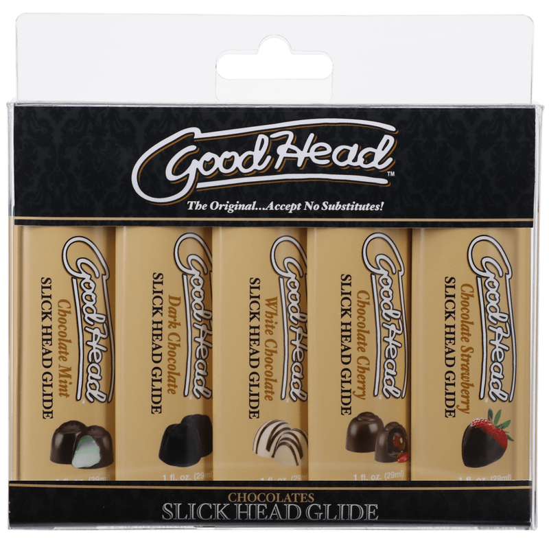 Gel lubrifiant comestible au chocolat - GoodHead - Slick Head Glide GoodHead Sensations plus