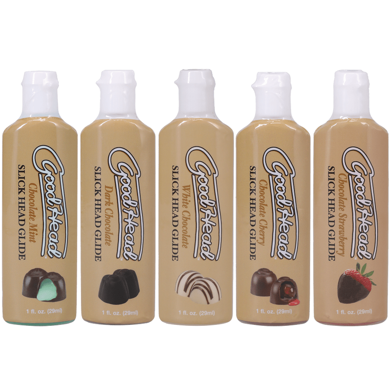 Gel lubrifiant comestible au chocolat - GoodHead - Slick Head Glide GoodHead Sensations plus