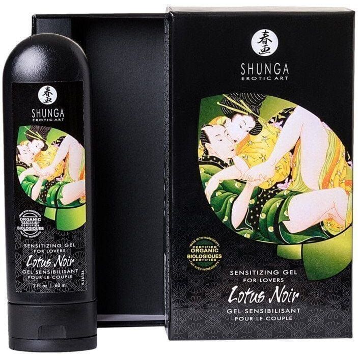 Gel Sensibilisant Pour Couple - Shunga - Lotus Noir Shunga Sensations plus