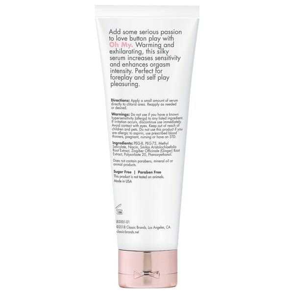 Gel Stimulant - CG - Oh My Stimulant Clitoridien Chauffant 1oz CG Sensations plus