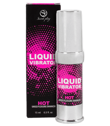 Gel Unisexe Effet Chaud - Liquid Vibrator Hot | Sensations Chaudes & Vibrations Intenses Secret Play Sensations plus